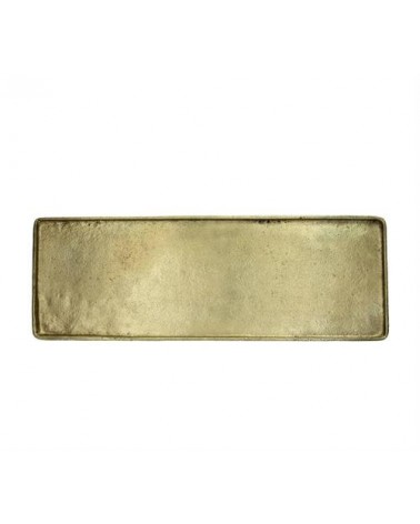 HOMEGURU-KS135 Παραλ/μη σφυρήλατη χρυσή 48x16cm