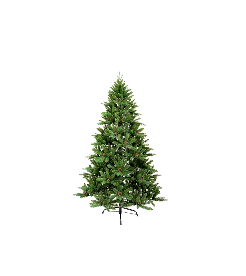 HOMEGURU-SWP-180 Χριστουγεννιάτικο Δέντρο SWISS PINE & κουκουνάρια 180cm
