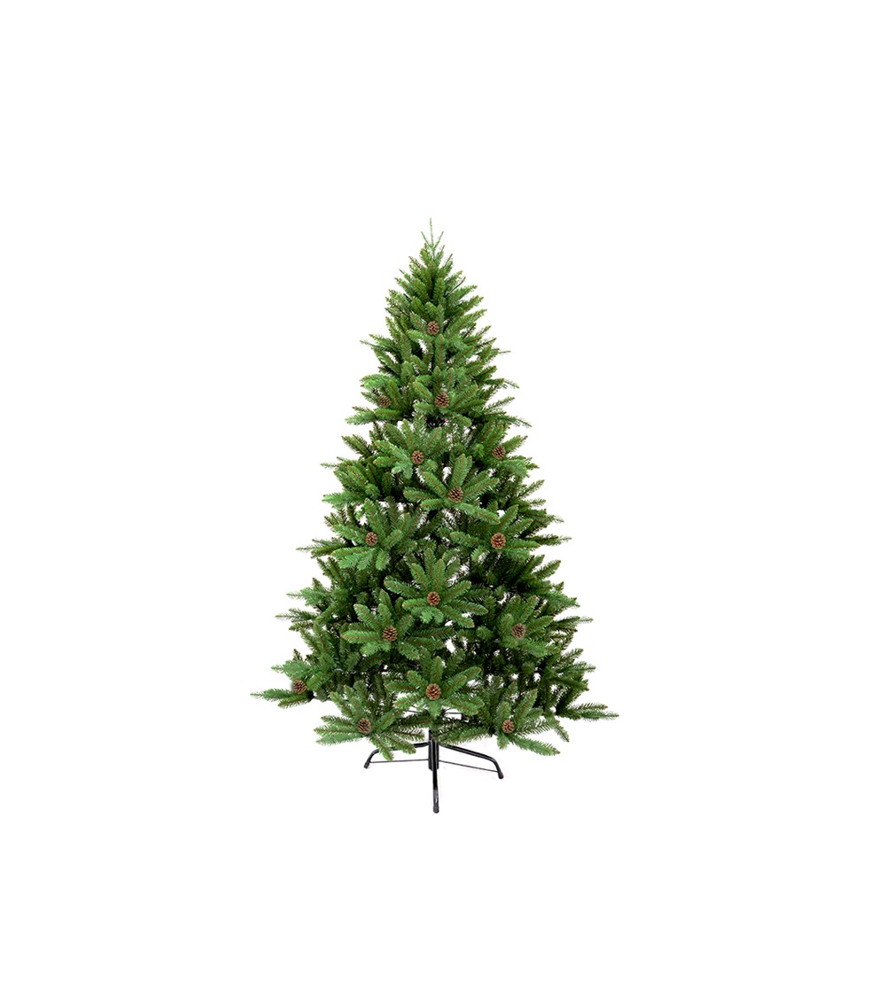 HOMEGURU-SWP-210 Χριστουγεννιάτικο Δέντρο SWISS PINE & κουκουνάρια 210cm