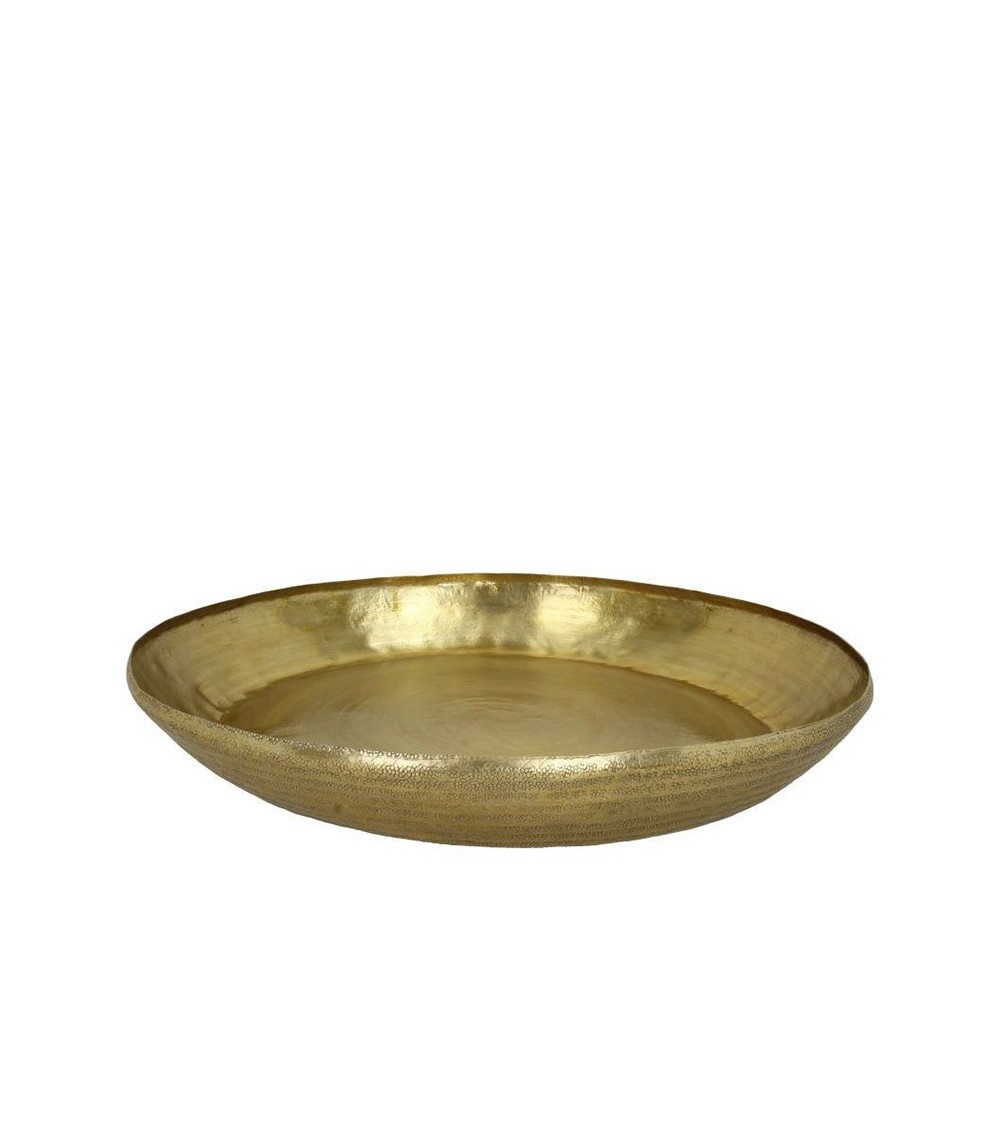 HOMEGURU-XET-6778 Σφυρήλατη πιατέλα αλουμινίου χρυσή 57cm