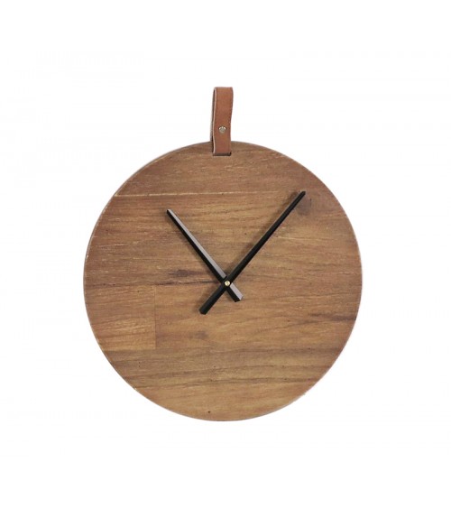 HOMEGURU-ID231 Minimal ρολόι τοίχου απο ξύλο, 40cm