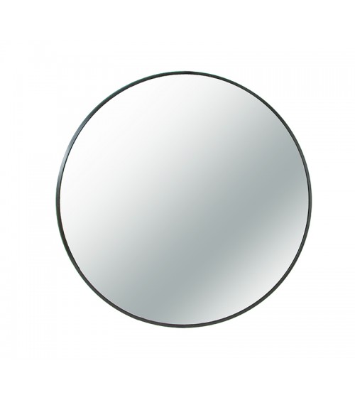 HOMEGURU-JP104B Καθρέπτης αλουμινίου, στρογγυλός, μαύρο χρ.,δ.60cm