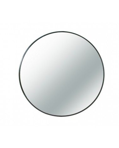 HOMEGURU-JP104B Καθρέπτης αλουμινίου, στρογγυλός, μαύρο χρ.,δ.60cm