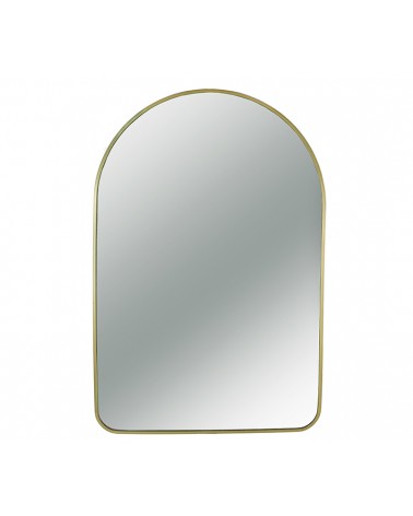 HOMEGURU-JP109G Καθρέπτης αλουμινίου σχ.αψίδα, χρυσό χρ.,60x90cm