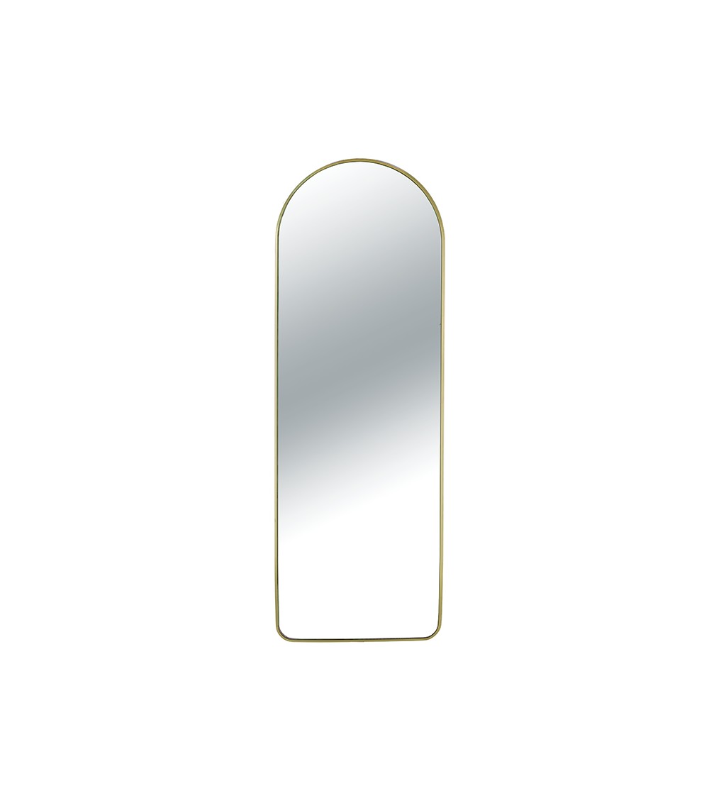 HOMEGURU-JP111G Καθρέπτης αλουμινίου σχ.αψίδα,χρυσό χρ.,51x152cm