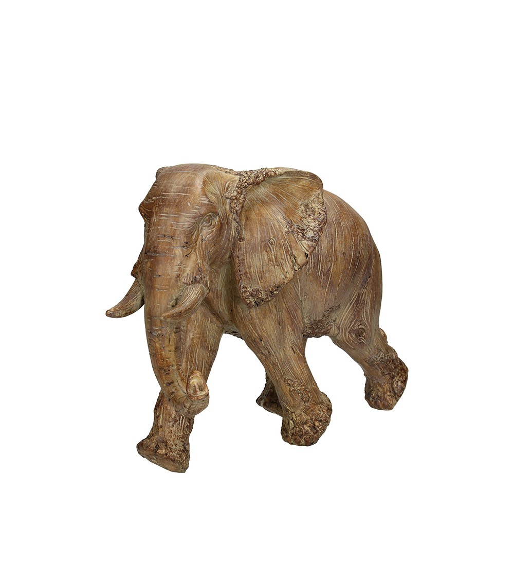 HOMEGURU-XET-8167 Διακοσμητικός ελέφαντας, καφέ χρ.,33x24cm