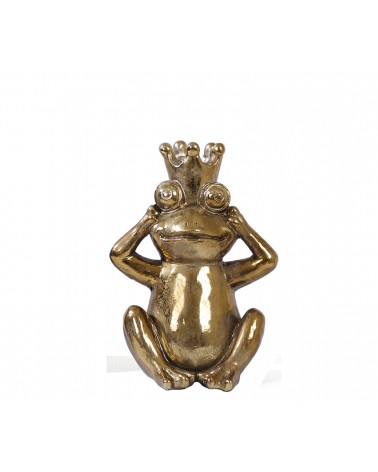 HOMEGURU-GA285 Βασιλιάς βάτραχος χρυσο χρ.,23cm