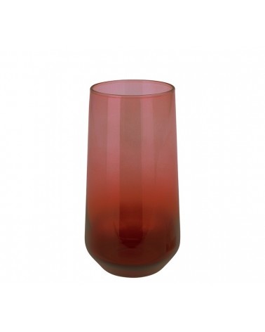 HOMEGURU-KZ272 Ποτήρι νερού 7x15cm/470ml, ντεγκραντέ κόκκινο χρ.