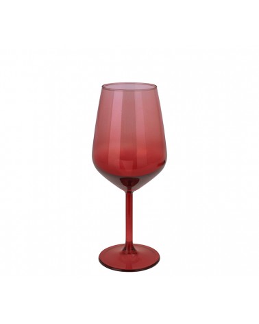 HOMEGURU-KZ273 Ποτήρι κρασιού 7x15cm/490ml,ντεγκραντέ κόκκινο χρ.