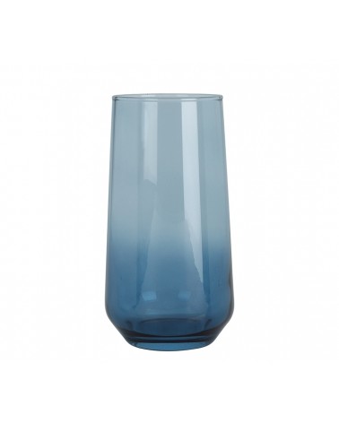 HOMEGURU-KZ276 Ποτήρι νερού 7x15cm/470ml, ντεγκραντέ μπλε χρ.