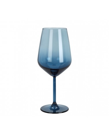 HOMEGURU-KZ277 Ποτήρι κρασιού 7x15cm/490ml,ντεγκραντέ μπλε χρ.
