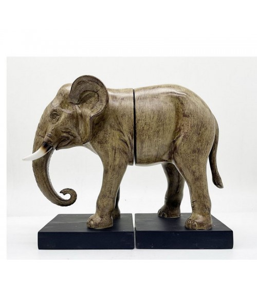 HOMEGURU-HE361 Σετ/2 Βιβλιοστάτης Ελέφαντας 32cm