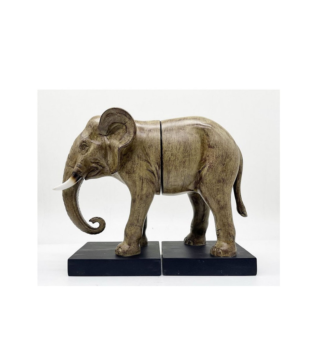 HOMEGURU-HE361 Σετ/2 Βιβλιοστάτης Ελέφαντας 32cm