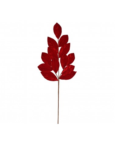 HOMEGURU-AX784 Leaf spray, dk.red velvet,73cm
