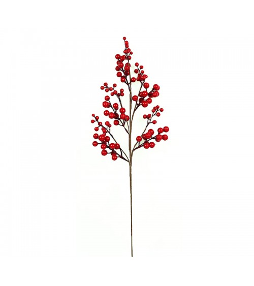 HOMEGURU-MS647 Κλαδί με κόκκινα  berries,69cm